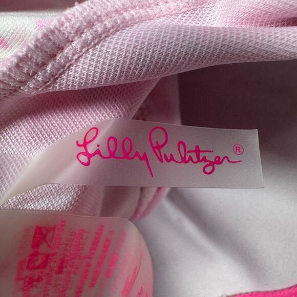 Lilly Pulitzer Jimmi Tankini Top Only Girl’s 6 Prosecco Pink Don’t Be Jelly - Picture 4 of 9